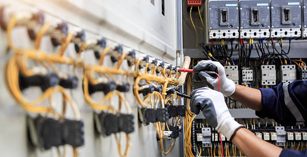Professional Electrician technician working in Wellington, FL